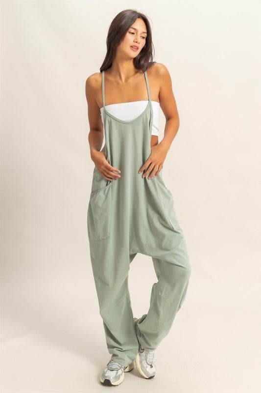 HYFVE Relaxed Fit Mineral Washed Overalls with Pockets - Shop Style & More | Fresh Looks, Everyday Deals & Free Shipping