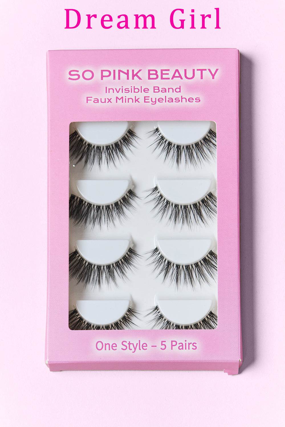 SO PINK BEAUTY Faux Mink Eyelashes 5 Pairs - Shop Style & More | Fresh Looks, Everyday Deals & Free Shipping