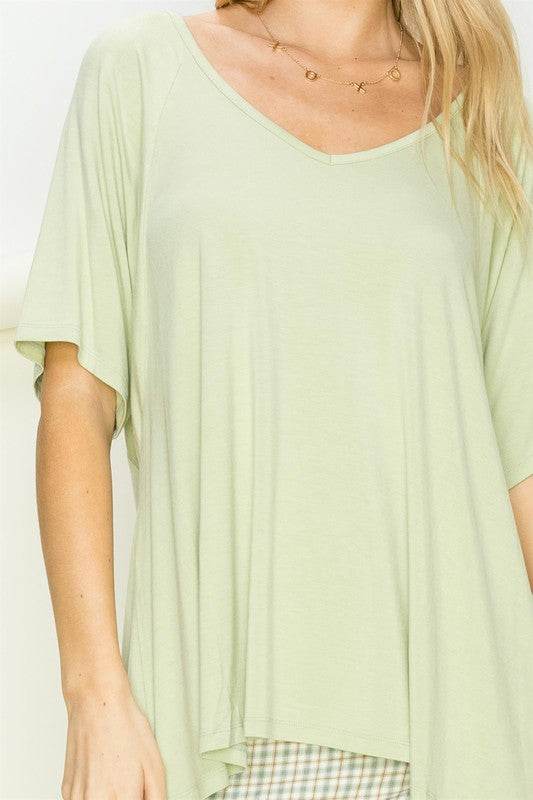 At Rest Oversized Short Sleeve Top - Shop Style & More | Fresh Looks, Everyday Deals & Free Shipping