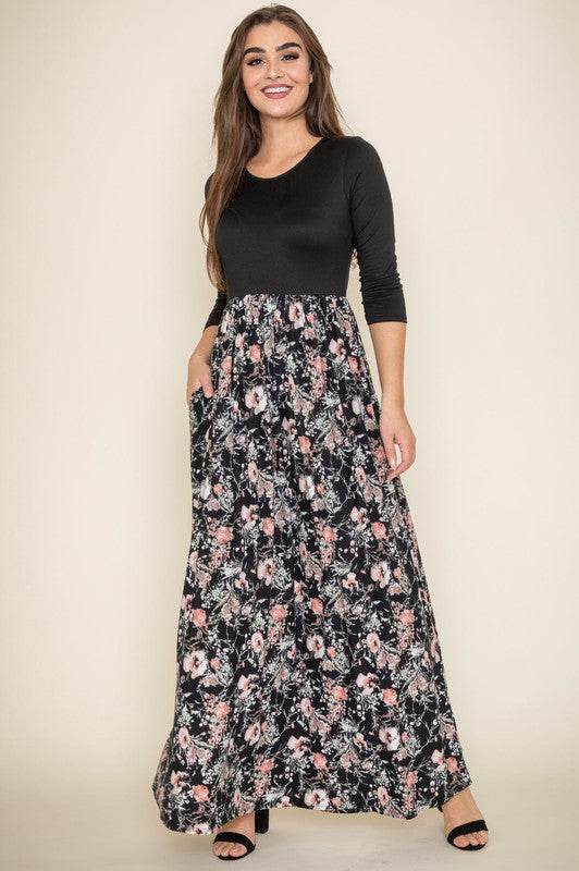 Ditsy Floral Maxi Dress - Shop Style & More | Fresh Looks, Everyday Deals & Free Shipping