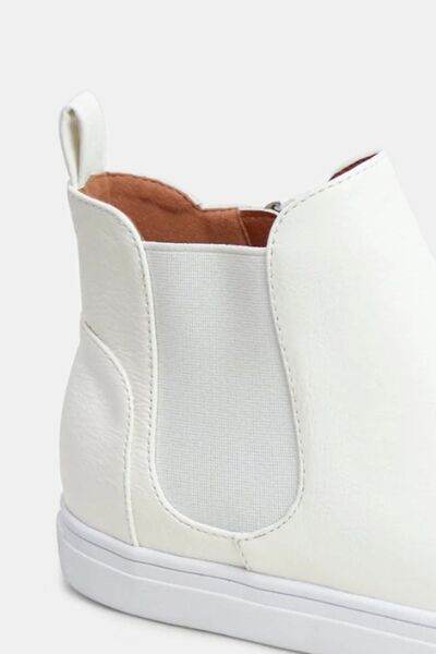 Beast Fashion Faux Suede Elastic Side Panel Sneakers - Shop Style & More | Fresh Looks, Everyday Deals & Free Shipping