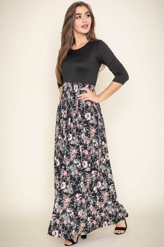 Ditsy Floral Maxi Dress - Shop Style & More | Fresh Looks, Everyday Deals & Free Shipping