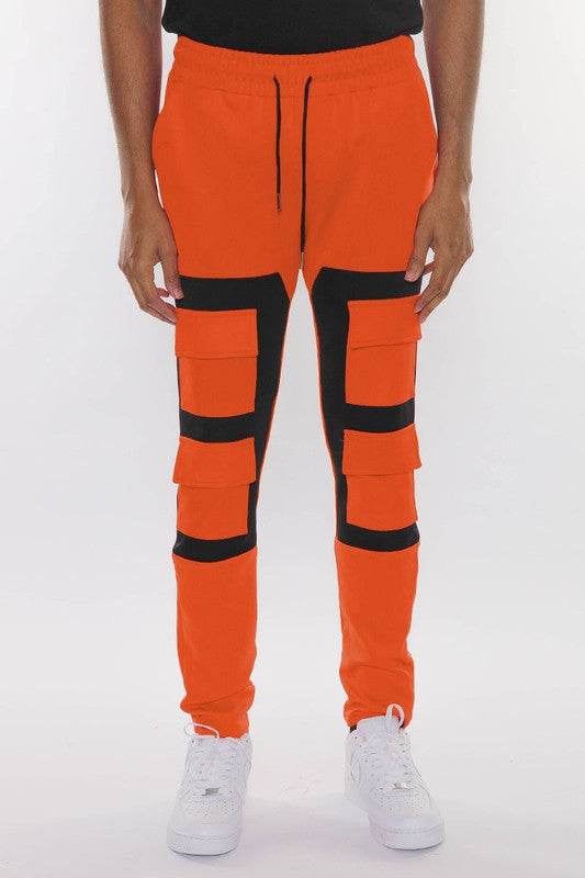 COLOR BLOCK CARGO TRACK PANT - Shop Style & More | Fresh Looks, Everyday Deals & Free Shipping