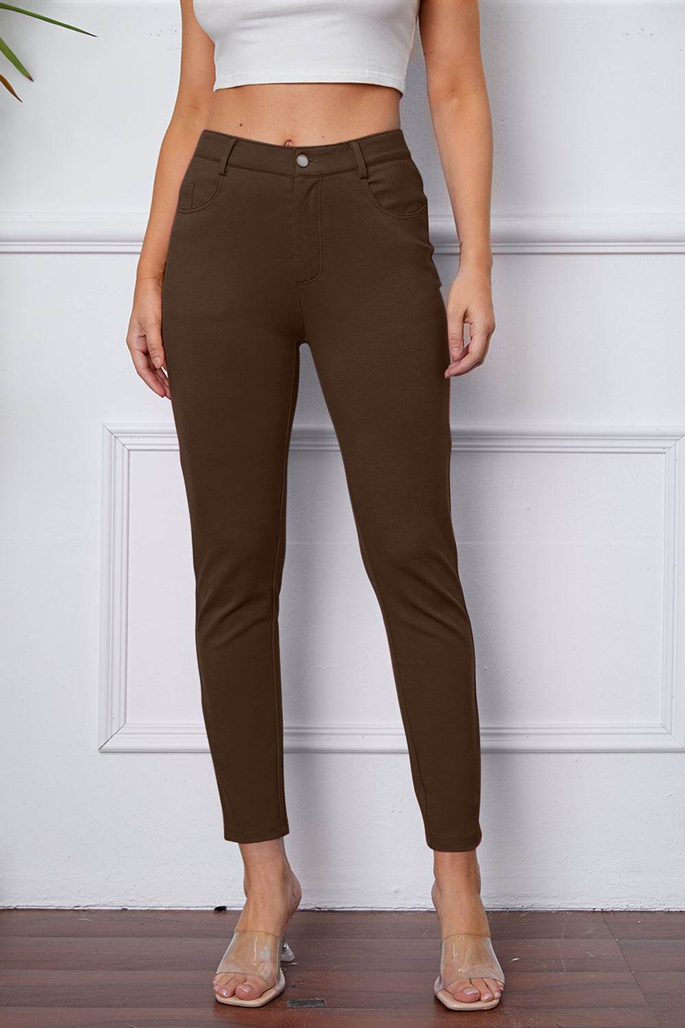 StretchyStitch Pants by Basic Bae - Shop Style & More | Fresh Looks, Everyday Deals & Free Shipping