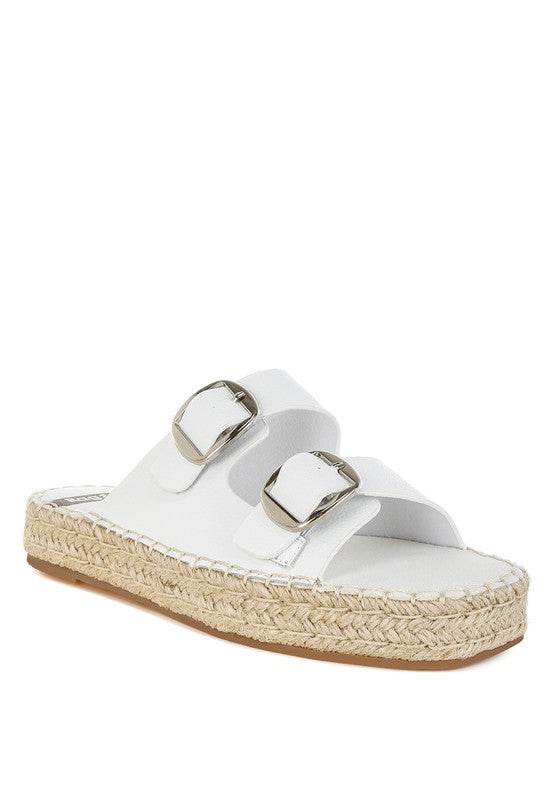Palala Genuine Soft Leather Square Toe Espadrilles - Shop Style & More | Fresh Looks, Everyday Deals & Free Shipping