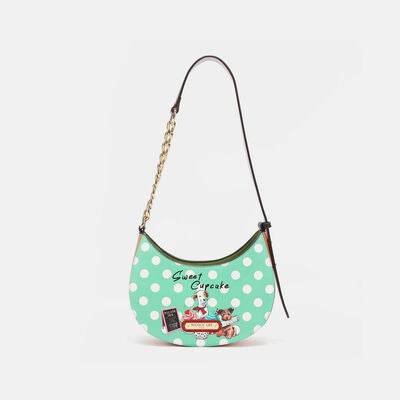 Nicole Lee USA Vegan Leather Polka Dot Shoulder Bag - Shop Style & More | Fresh Looks, Everyday Deals & Free Shipping