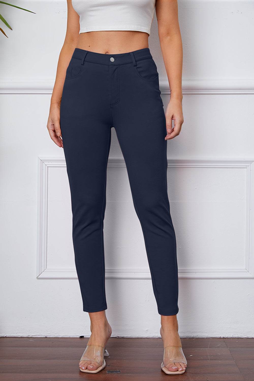 StretchyStitch Pants by Basic Bae - Shop Style & More | Fresh Looks, Everyday Deals & Free Shipping