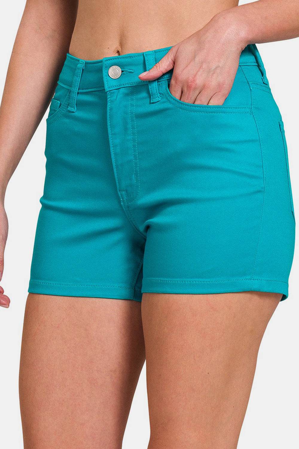 Zenana High Waist Denim Shorts - Shop Style & More | Fresh Looks, Everyday Deals & Free Shipping