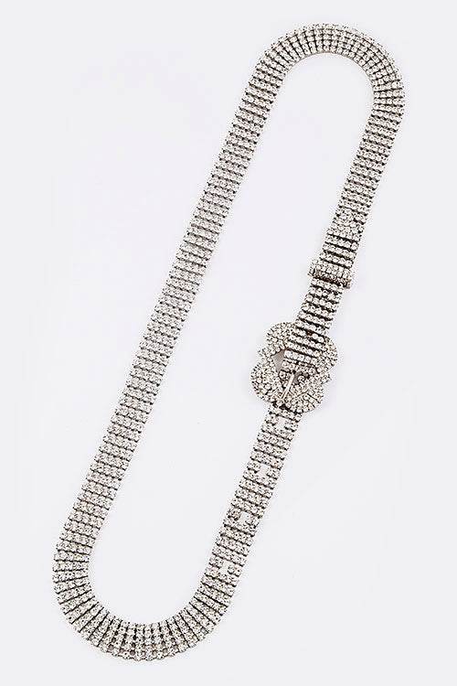 Statement Buckle Rhinestone Belt - Shop Style & More | Fresh Looks, Everyday Deals & Free Shipping