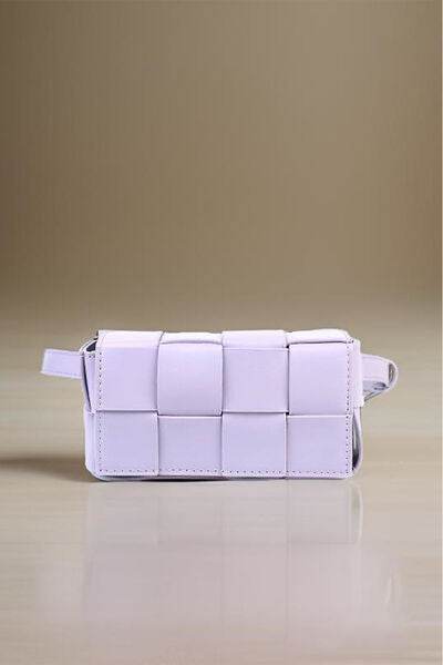 Zenana Vegan Leather Woven Crossbody Bag - Shop Style & More | Fresh Looks, Everyday Deals & Free Shipping