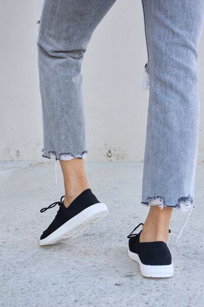 Forever Link Flat Round Toe Lace-Up Sneakers - Shop Style & More | Fresh Looks, Everyday Deals & Free Shipping