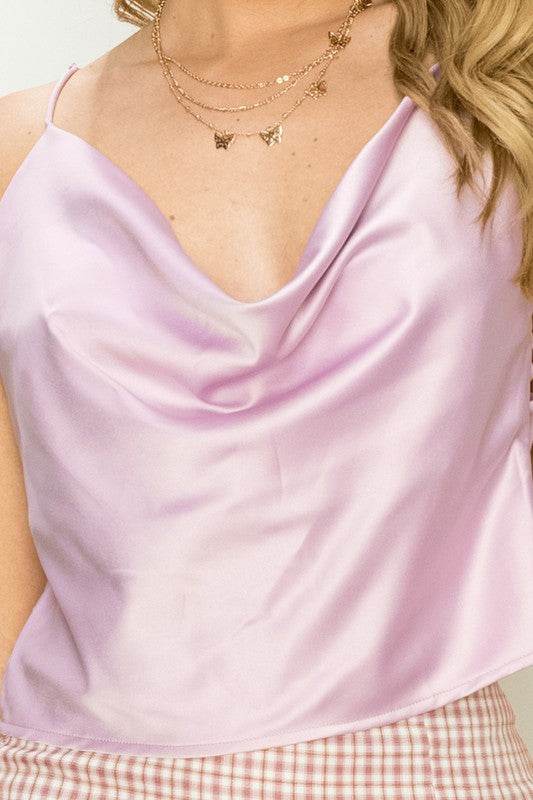 Love Forever Cowl Neck Camisole Top - Shop Style & More | Fresh Looks, Everyday Deals & Free Shipping