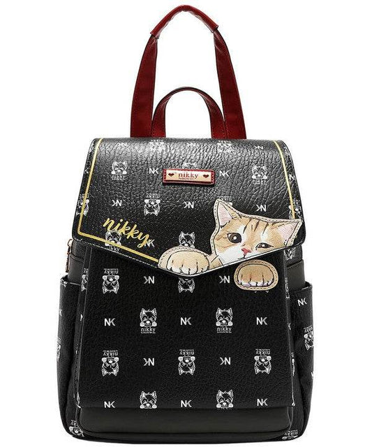 Nicole Lee USA Cat Eco-Leather Convertible Backpack Bag - Shop Style & More | Fresh Looks, Everyday Deals & Free Shipping