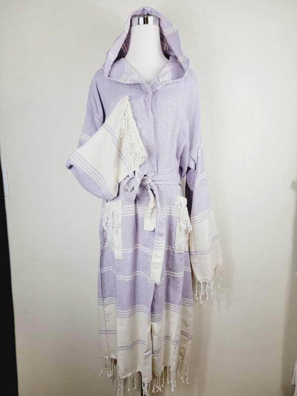 Unisex Robe, Beach or spa Robe with pockets - Lila - Shop Style & More | Fresh Looks, Everyday Deals & Free Shipping