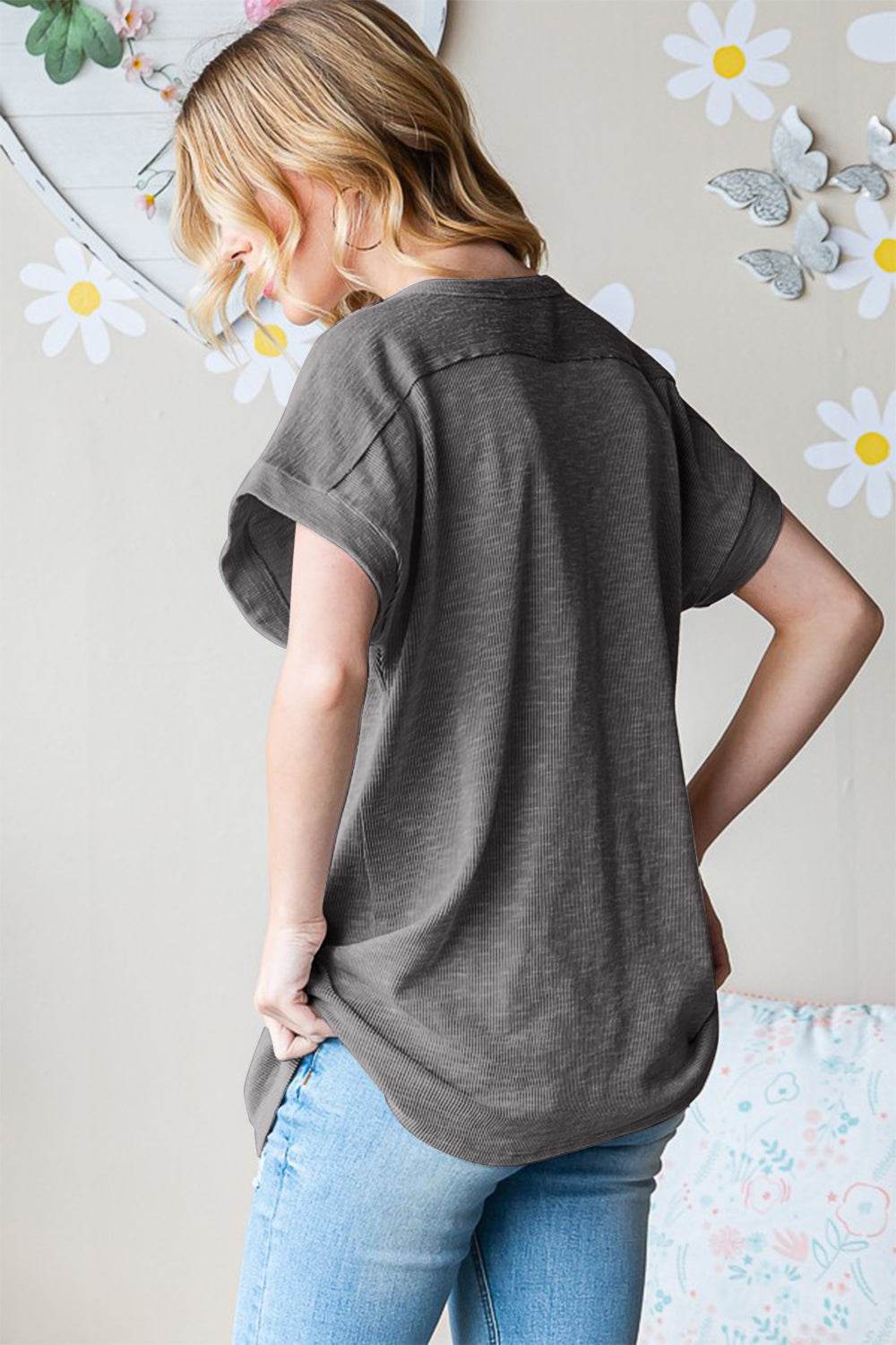 Heimish Full Size Short Sleeve Round Neck T-Shirt - Shop Style & More | Fresh Looks, Everyday Deals & Free Shipping