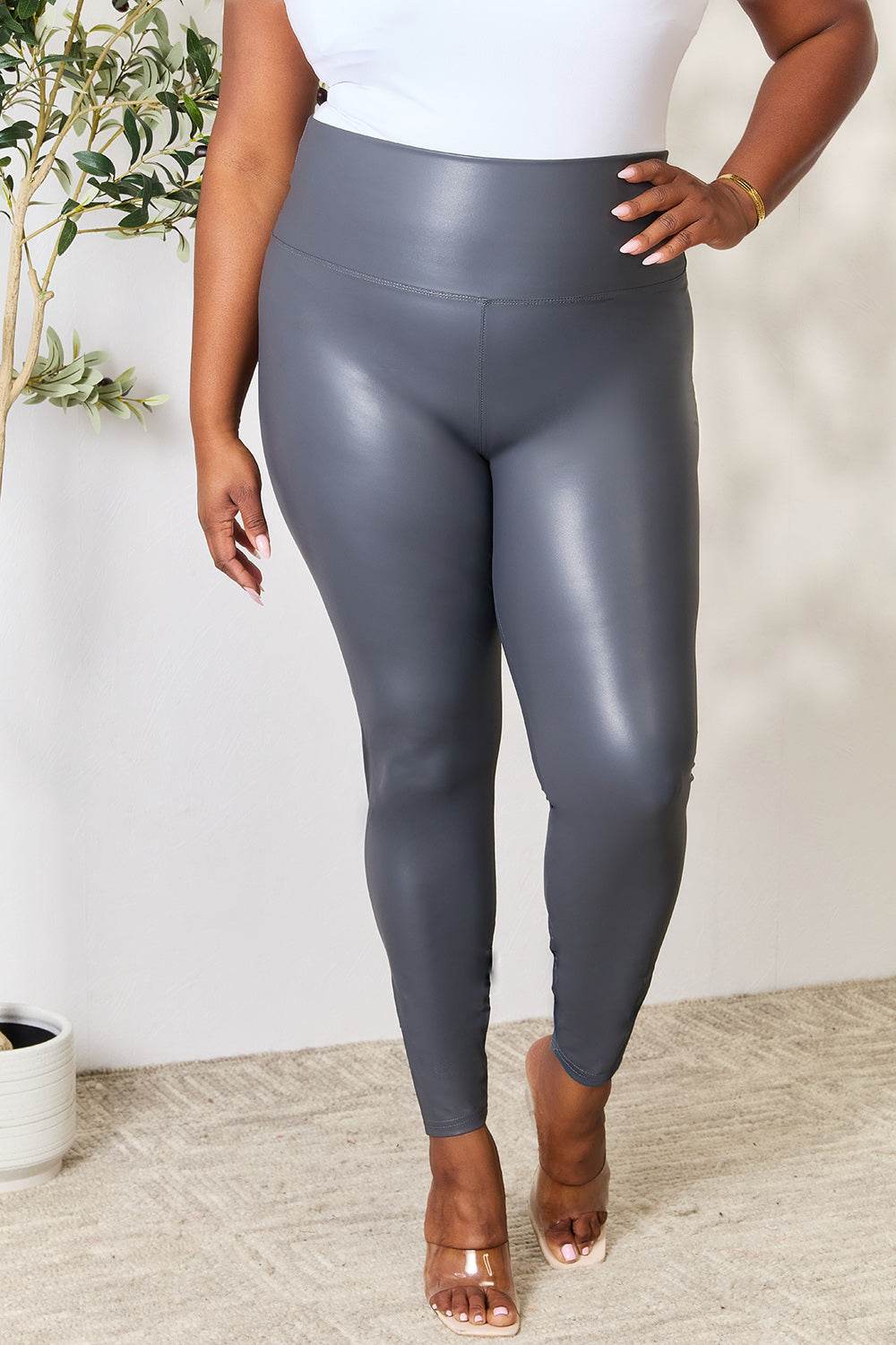LOVEIT Full Size Wide Waistband High Waist Leggings - Shop Style & More | Fresh Looks, Everyday Deals & Free Shipping