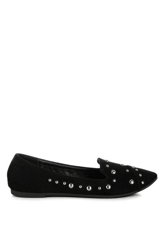 Olesia Stud Emebllished Ballet Flats - Shop Style & More | Fresh Looks, Everyday Deals & Free Shipping