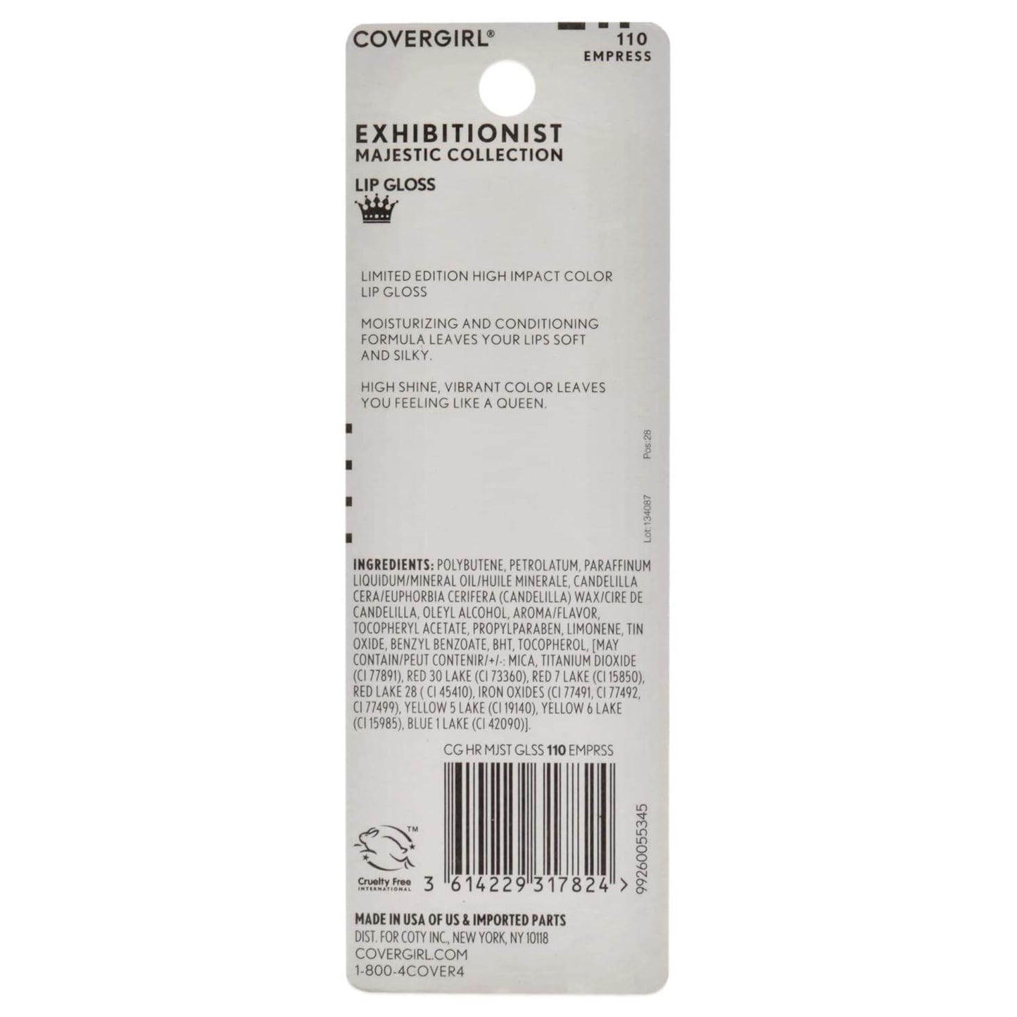 CoverGirl Exhibitionist Majesty Lip Gloss - Empress Lip Gloss Women 0.12 oz - Shop Style & More | Fresh Looks, Everyday Deals & Free Shipping