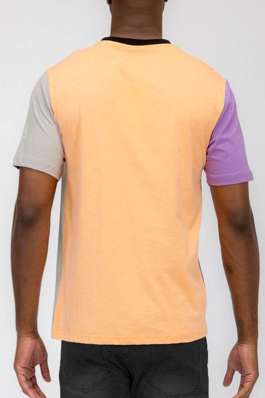 Weiv Mens Color Block T Shirt - Shop Style & More | Fresh Looks, Everyday Deals & Free Shipping