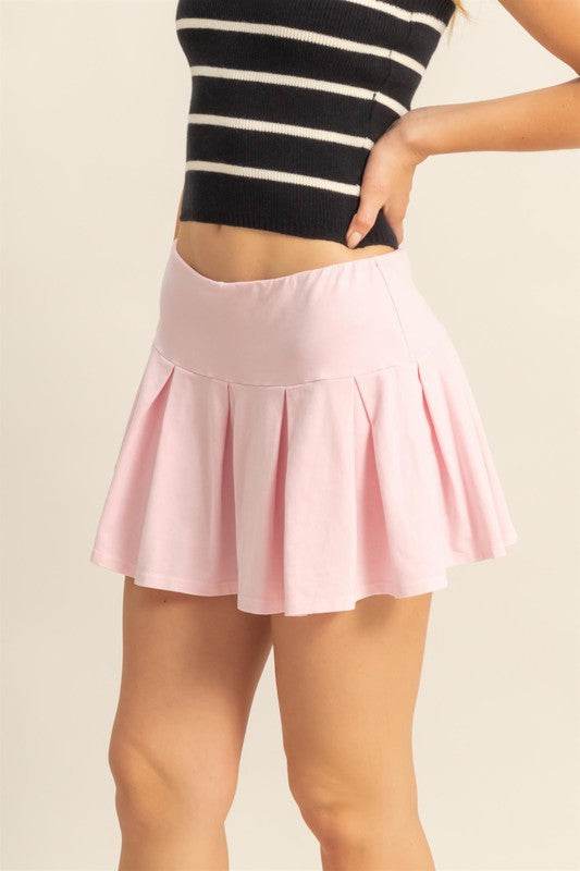 HYFVE Pleated Mini Skort - Shop Style & More | Fresh Looks, Everyday Deals & Free Shipping