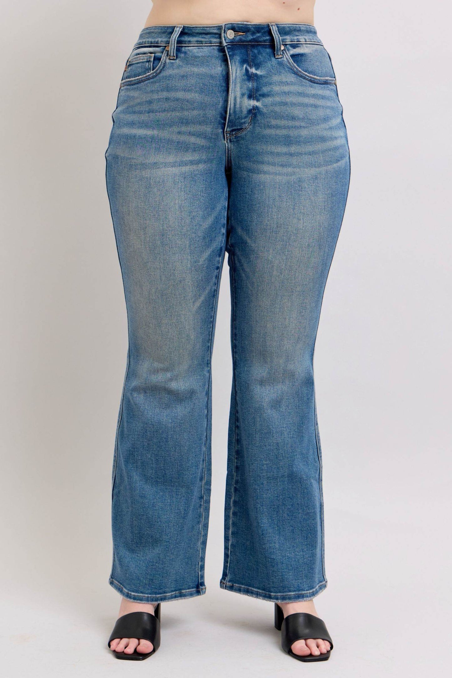 Judy Blue MR Tummy Control Vintage Wash Jeans - Shop Style & More | Fresh Looks, Everyday Deals & Free Shipping