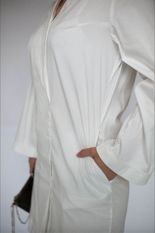 WRAPPED DRESS WIDE OPEN SLEEVES - Shop Style & More | Fresh Looks, Everyday Deals & Free Shipping