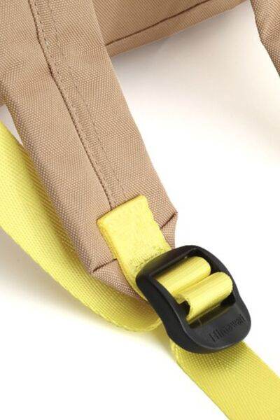 Himawari Contrast Waterproof Backpack Bag with Reinforced Edges - Shop Style & More | Fresh Looks, Everyday Deals & Free Shipping