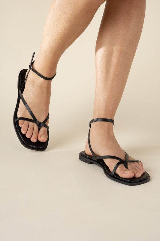 ELIO-1 Flat Sandals - Shop Style & More | Fresh Looks, Everyday Deals & Free Shipping