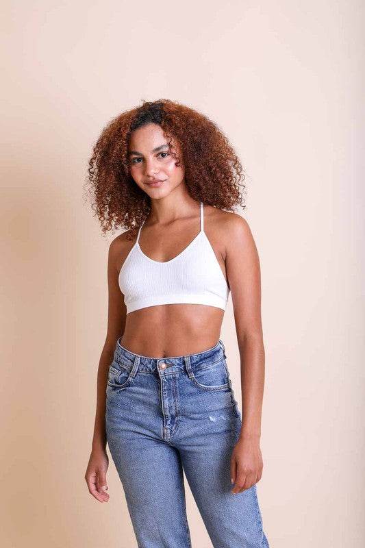 Tattoo Mesh Racerback Bralette - Shop Style & More | Fresh Looks, Everyday Deals & Free Shipping