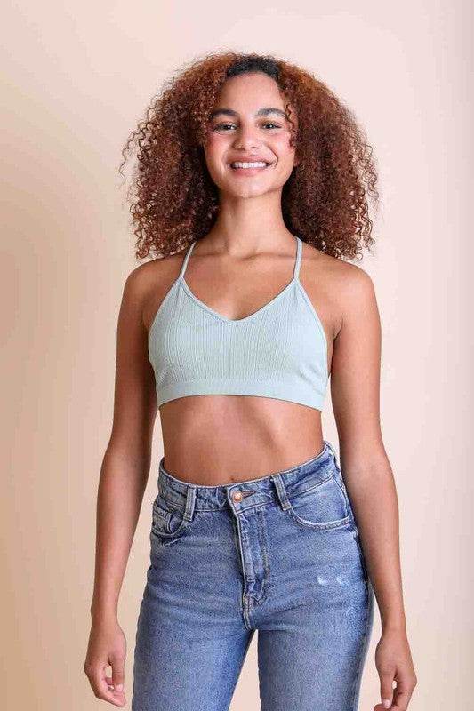 Tattoo Mesh Racerback Bralette - Shop Style & More | Fresh Looks, Everyday Deals & Free Shipping