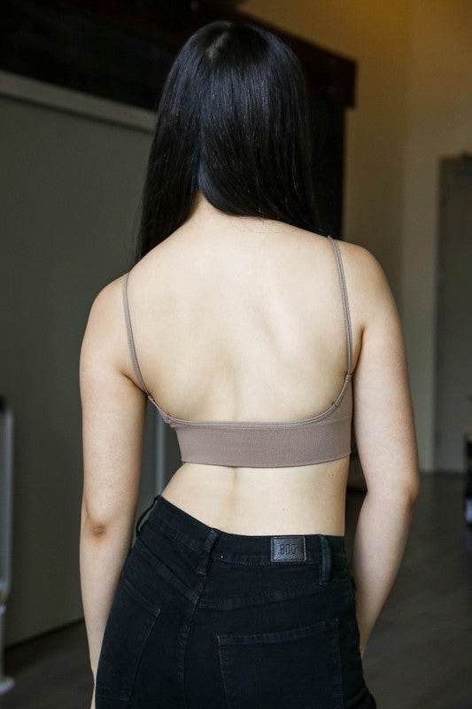 Low Back Seamless Bralette - Shop Style & More | Fresh Looks, Everyday Deals & Free Shipping