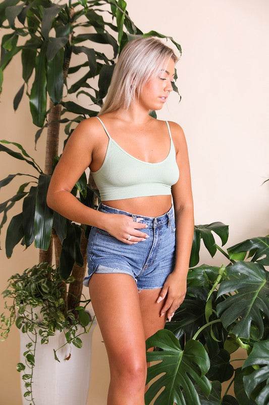 Low Back Seamless Bralette - Shop Style & More | Fresh Looks, Everyday Deals & Free Shipping