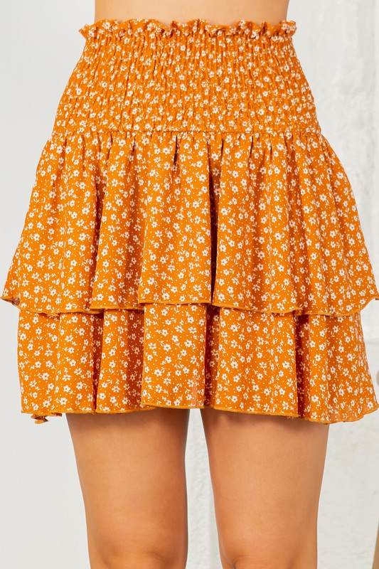 Smoked Tier Layer Skirt - Shop Style & More | Fresh Looks, Everyday Deals & Free Shipping