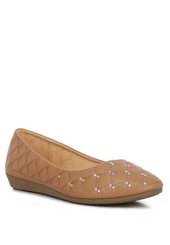 Gia Rhinestone Embellished Women's Ballerinas - Shop Style & More | Fresh Looks, Everyday Deals & Free Shipping