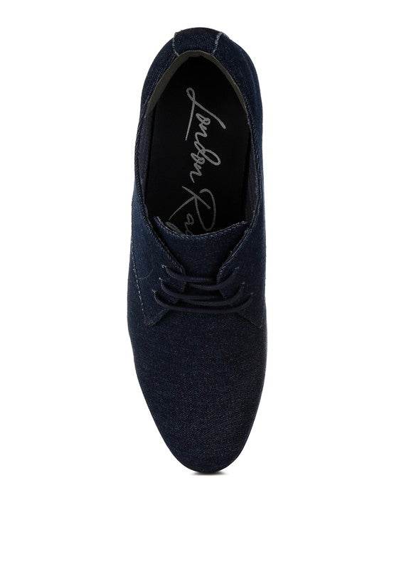 Zapier Men's Denim Oxford Shoes - Shop Style & More | Fresh Looks, Everyday Deals & Free Shipping
