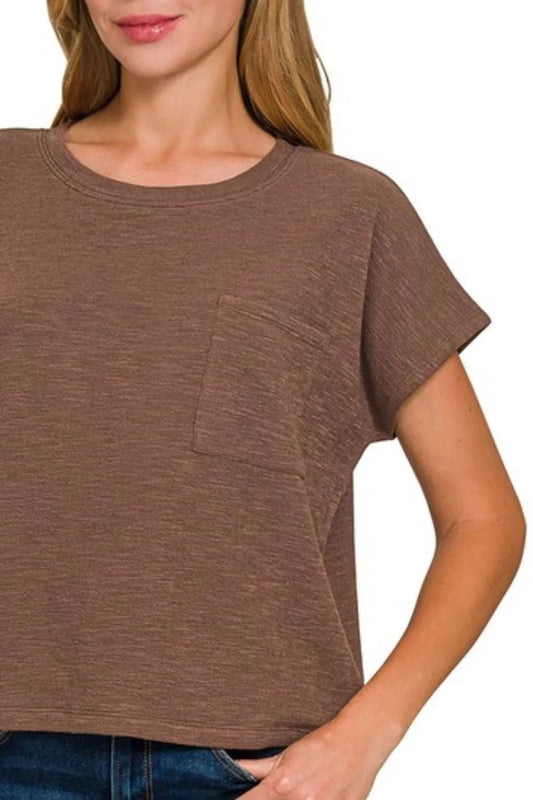 Zenana Round Neck Short Sleeve T-Shirt - Shop Style & More | Fresh Looks, Everyday Deals & Free Shipping