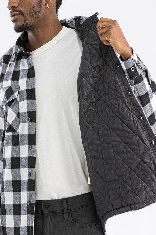 Mens Quilted Padded Flannel - Shop Style & More | Fresh Looks, Everyday Deals & Free Shipping