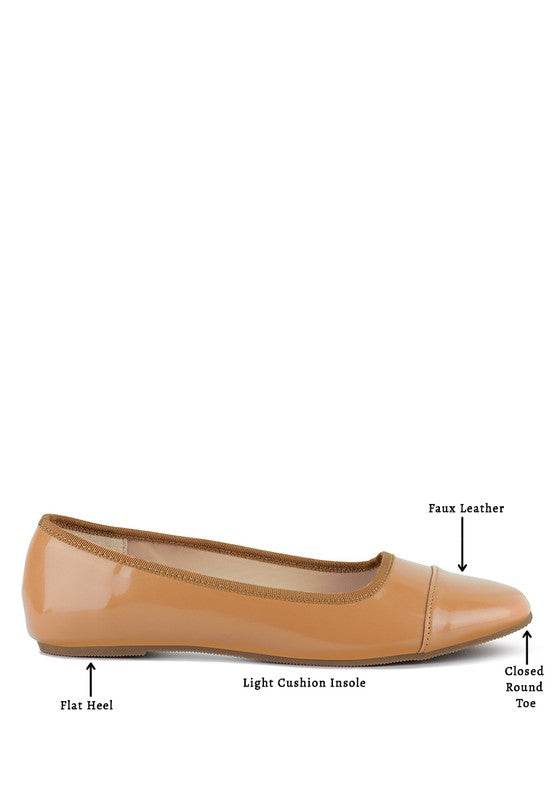 CAMELLA ROUND TOE BALLERINA FLAT SHOES - Shop Style & More | Fresh Looks, Everyday Deals & Free Shipping