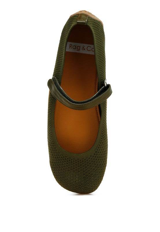 Nordeux Velcro Strap Mary Jane Ballerinas - Shop Style & More | Fresh Looks, Everyday Deals & Free Shipping