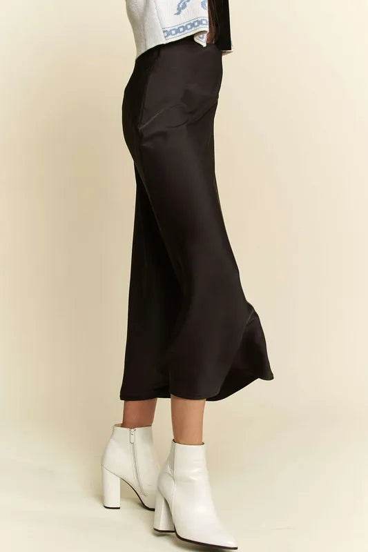 Davi & Dani High Waist Midi Skirt - Shop Style & More | Fresh Looks, Everyday Deals & Free Shipping