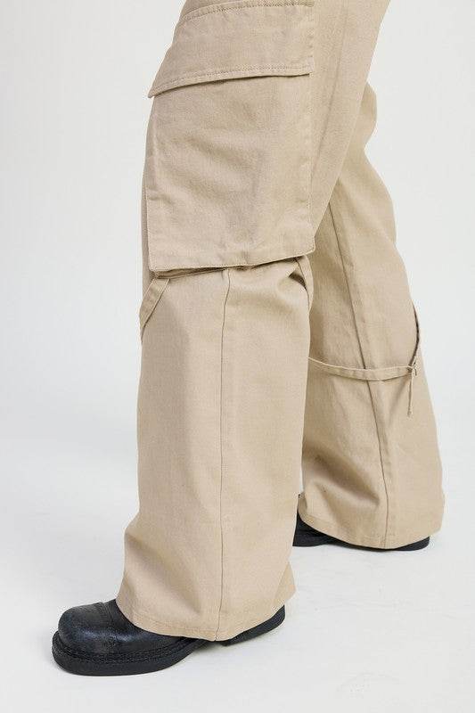 CARGO PANTS WITH POCKET DETAIL - Shop Style & More | Fresh Looks, Everyday Deals & Free Shipping