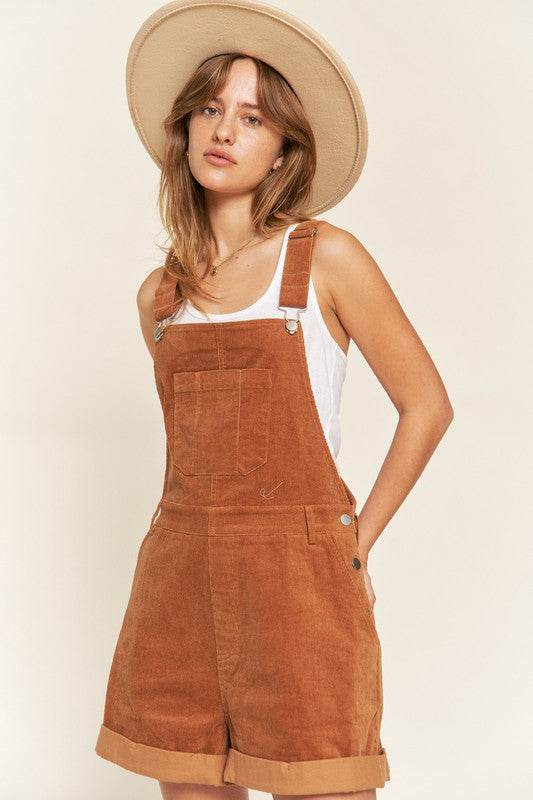 Corduroy Adjustable Shoulder Straps Overall PLUS - Shop Style & More | Fresh Looks, Everyday Deals & Free Shipping