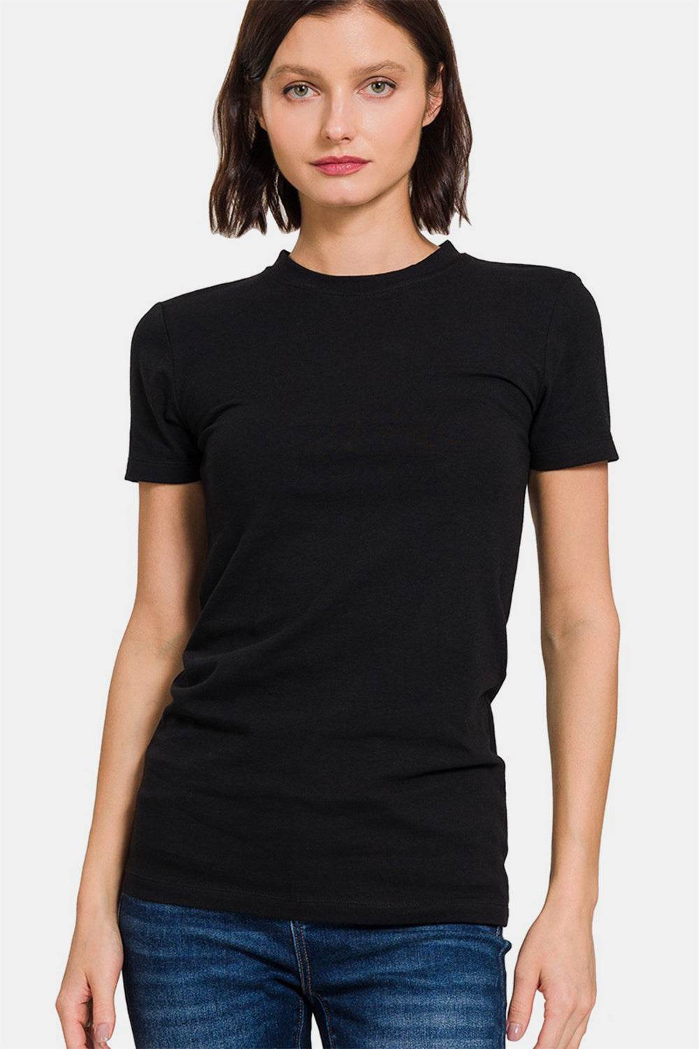 Zenana Crew Neck Short Sleeve T-Shirt - Shop Style & More | Fresh Looks, Everyday Deals & Free Shipping
