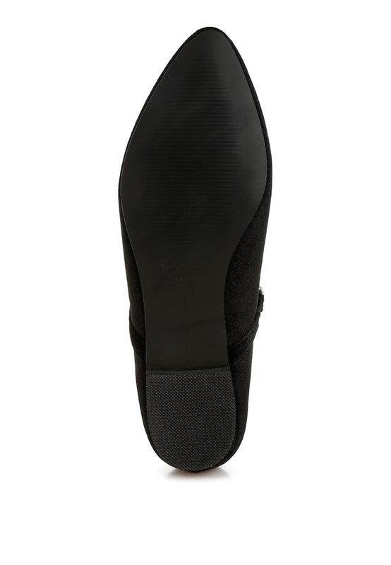 Aralia Velvet Mary Jane Ballerinas - Shop Style & More | Fresh Looks, Everyday Deals & Free Shipping