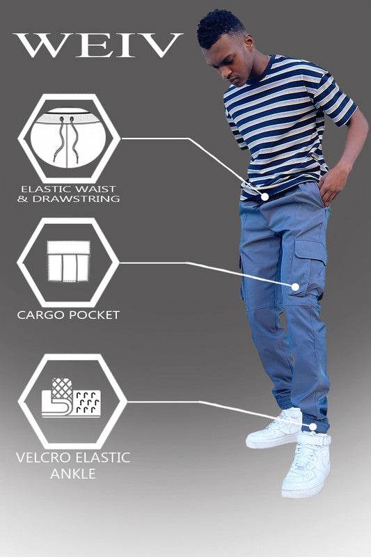 PEACOCK IRIDESCEINT JOGGER PANTS - Shop Style & More | Fresh Looks, Everyday Deals & Free Shipping