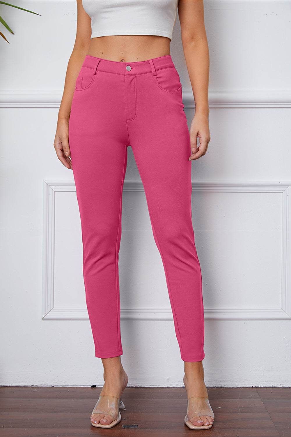 StretchyStitch Pants by Basic Bae - Shop Style & More | Fresh Looks, Everyday Deals & Free Shipping