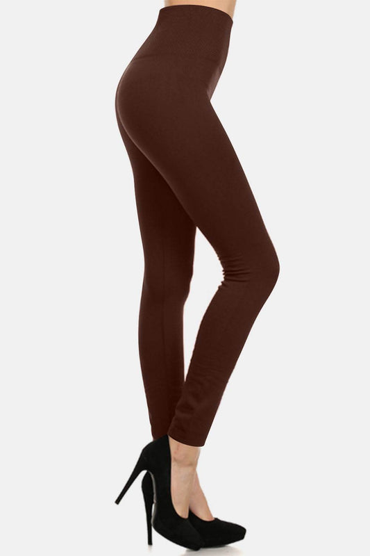 Yelete Full Size Seamless Fleece Lined Leggings - Shop Style & More | Fresh Looks, Everyday Deals & Free Shipping