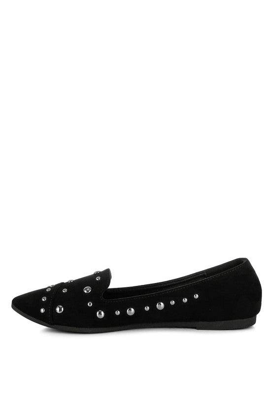 Olesia Stud Emebllished Ballet Flats - Shop Style & More | Fresh Looks, Everyday Deals & Free Shipping