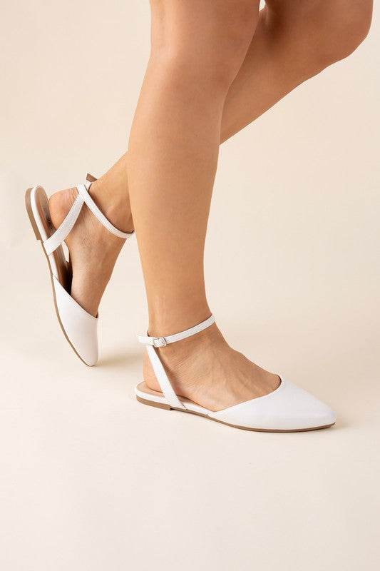 LINDEN-S Ankle Strap Flats - Shop Style & More | Fresh Looks, Everyday Deals & Free Shipping