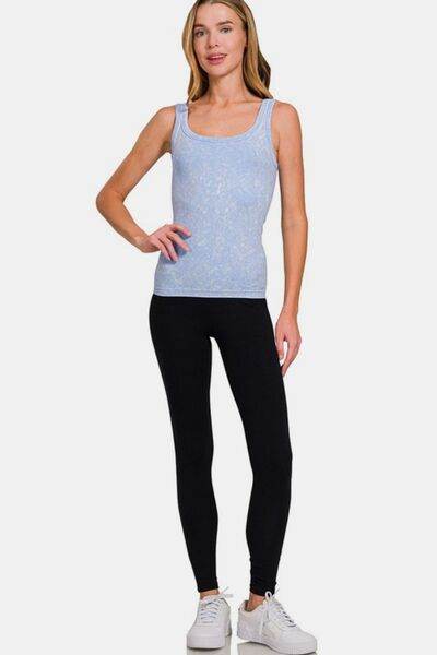 Zenana Ribbed Scoop Neck Tank - Shop Style & More | Fresh Looks, Everyday Deals & Free Shipping
